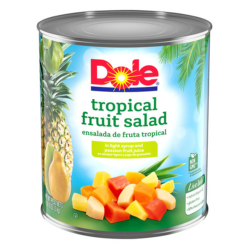 Dole Tropical Fruit Salad In Light Syrup